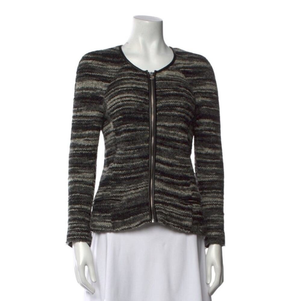 Isabel Marant Striped Scoop Neck Sweater